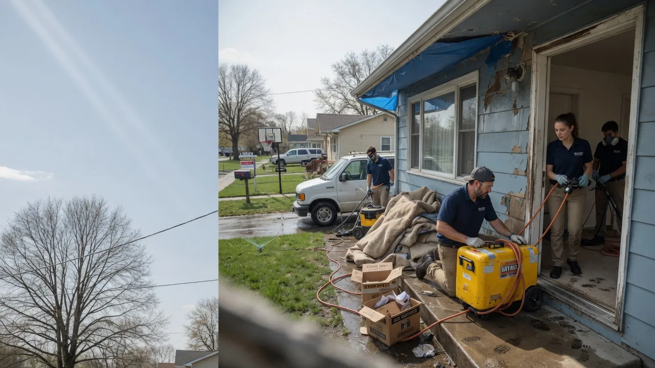 Basement Flood Cleanup in Agenda, KS near me